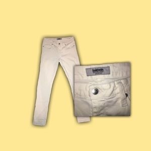 Women’s White Baldwin denim